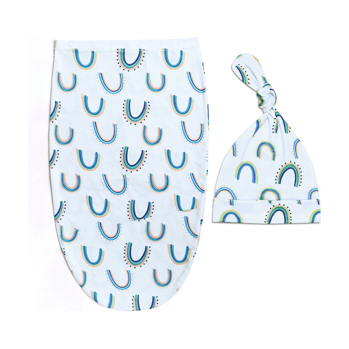 Baby Sleeping Bag and Hat Set