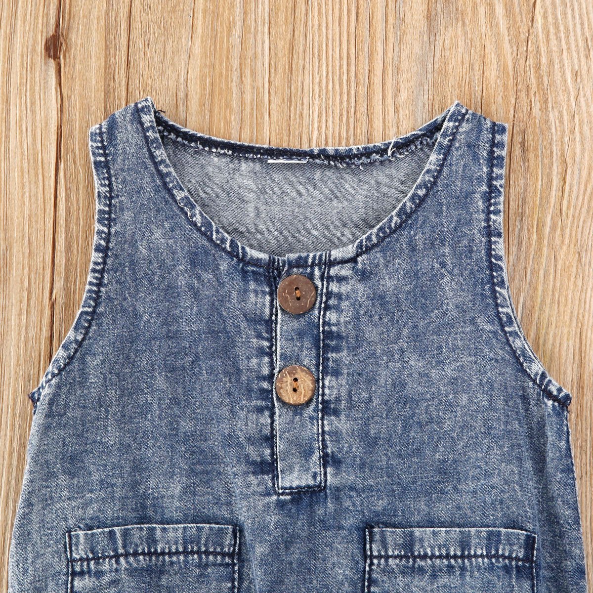 Baby Sleeveless Triangle Romper