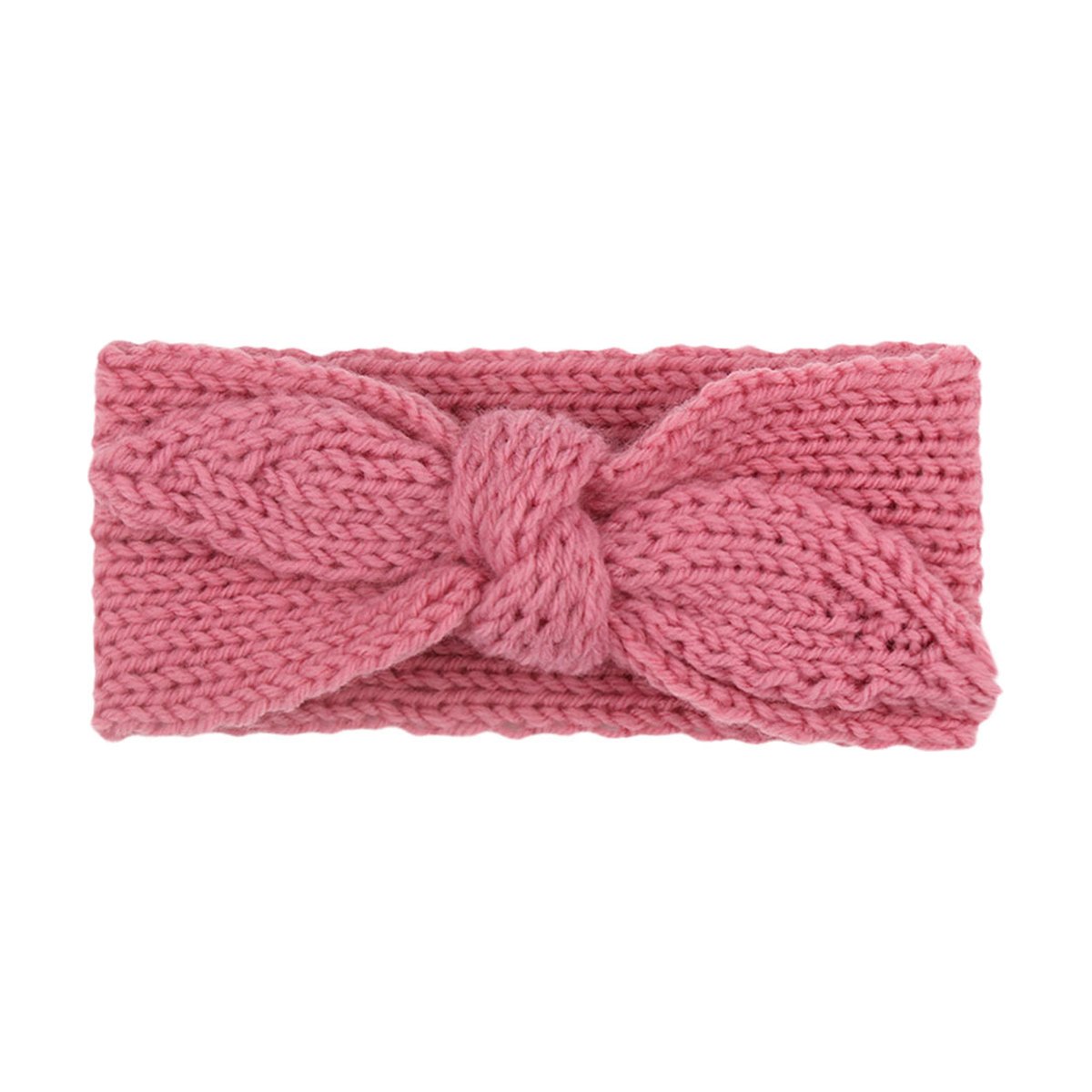 Baby Solid Big Bow Fish Knit Wool