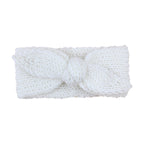 Baby Solid Big Bow Fish Knit Wool