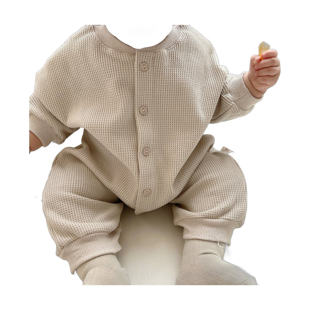 Baby Solid Color Long Sleeve Bare Board