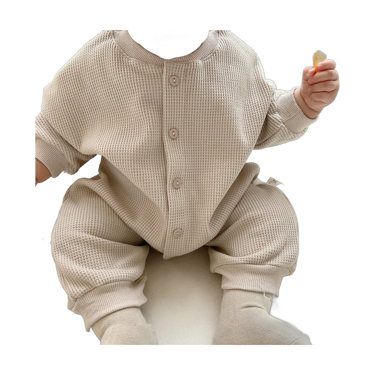 Baby Solid Color Long Sleeve Bare Board