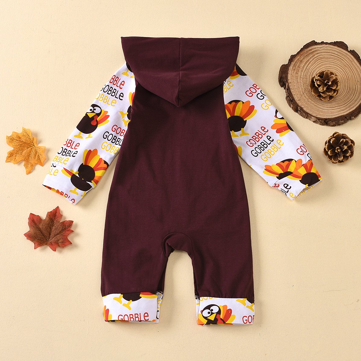 Baby Thanksgiving Long Sleeve Hoodie