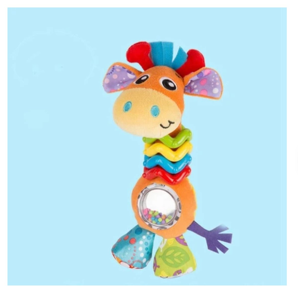 Baby Toy Rattle Soft Educational Animal Shape