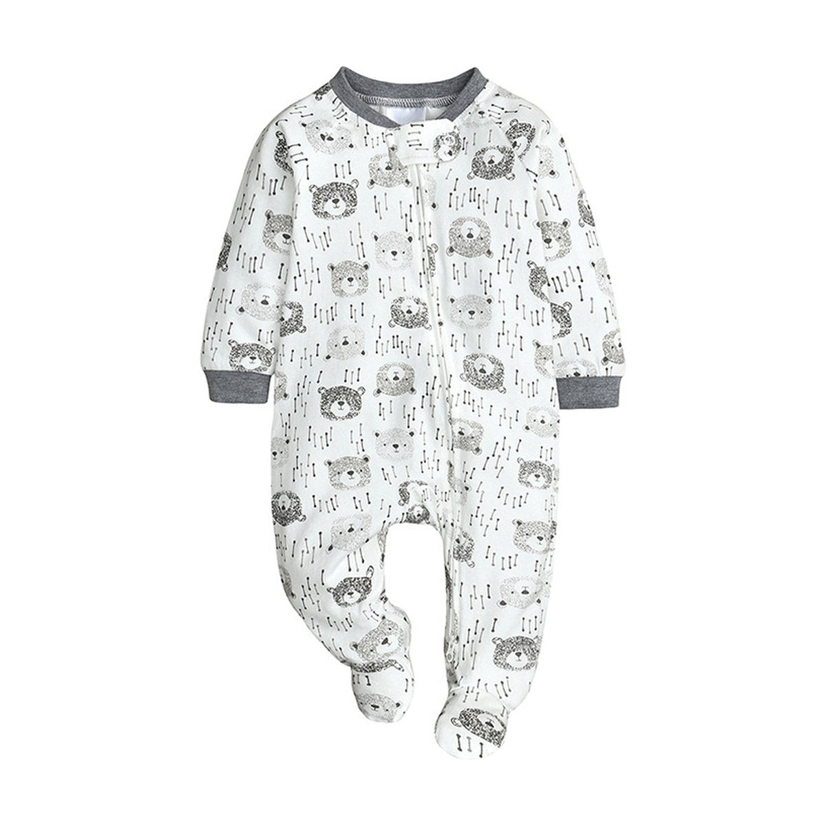 Baby Two-way Zipper Bodysuit
