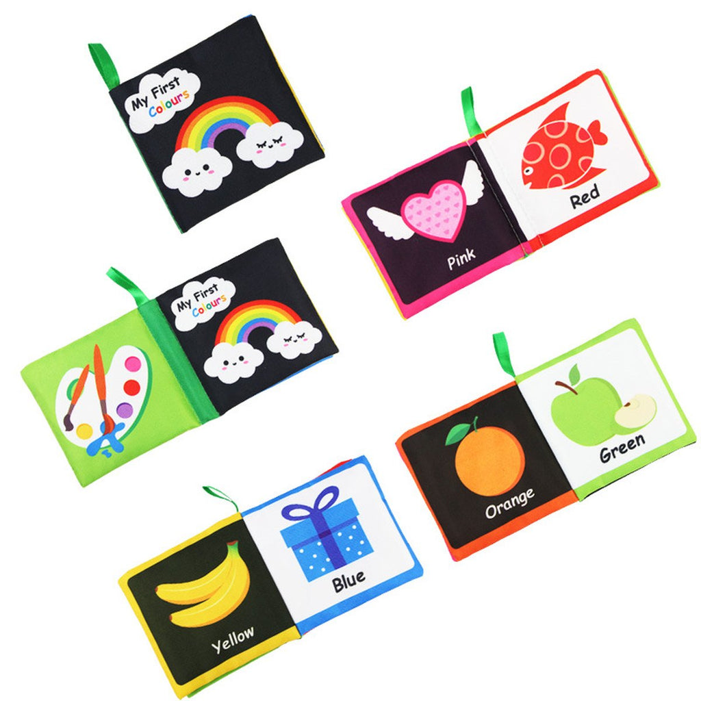 Baby Visual Excitement Cloth Book Montessori Toys