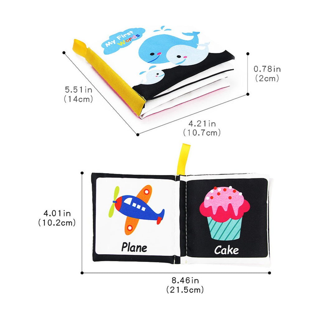 Baby Visual Excitement Cloth Book Montessori Toys