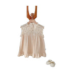 Baby Waffle Lace Romper
