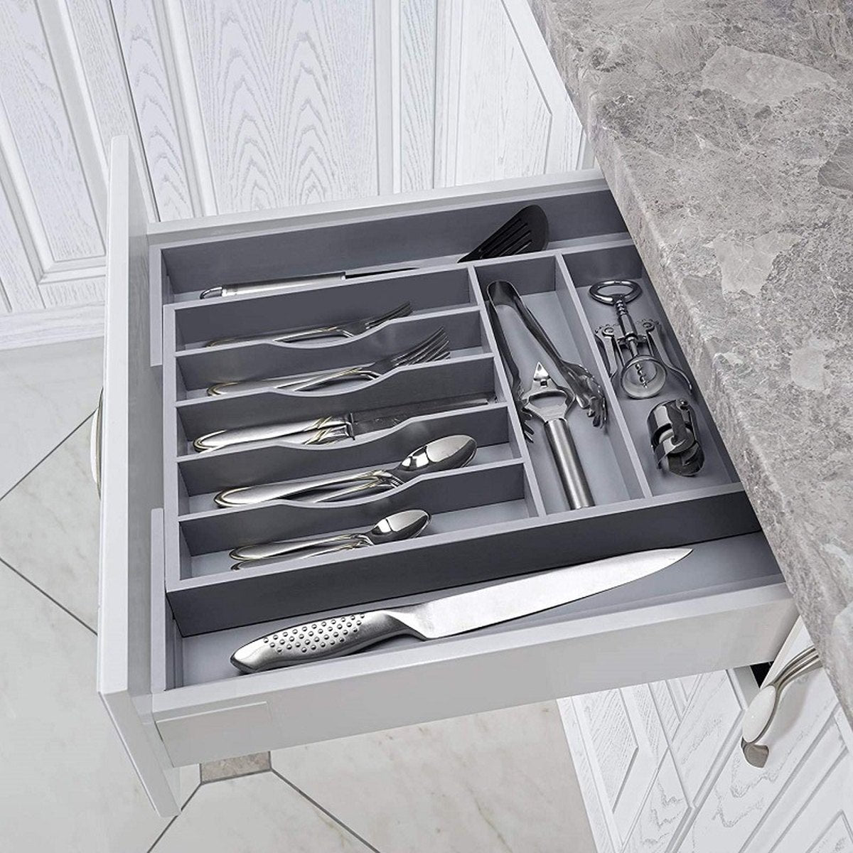 Bamboo Drawer Organizer