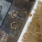 Bamboo Stud Earrings