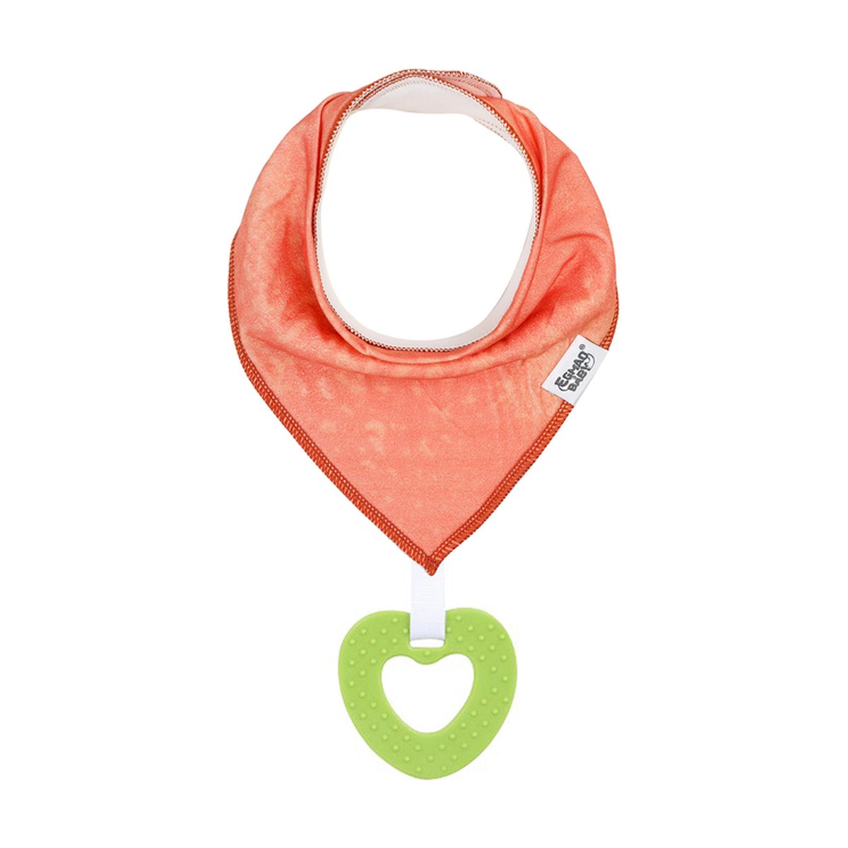 Bandana Bib with Teething Toy