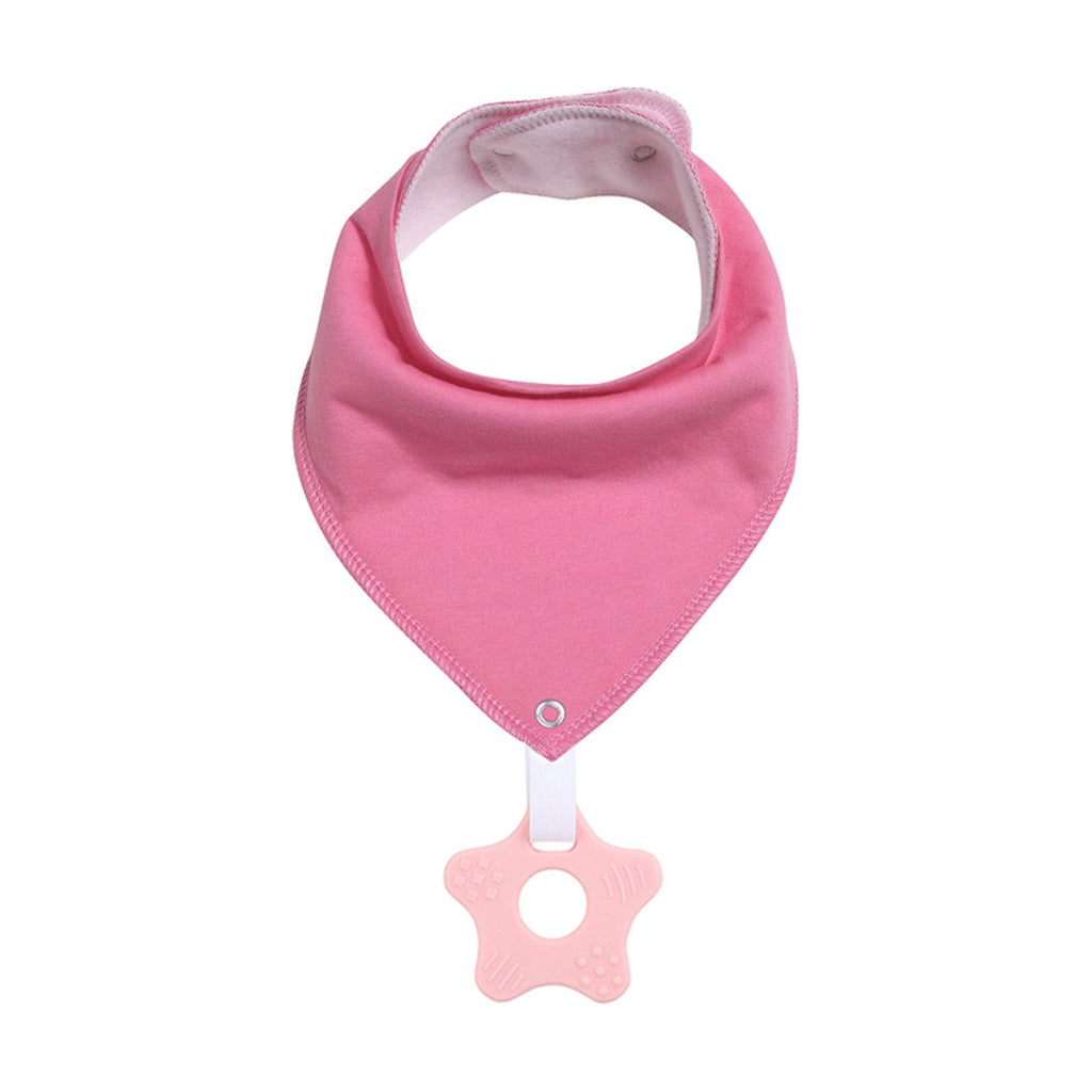 Bandana Bib with Teething Toy