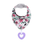 Bandana Bib with Teething Toy