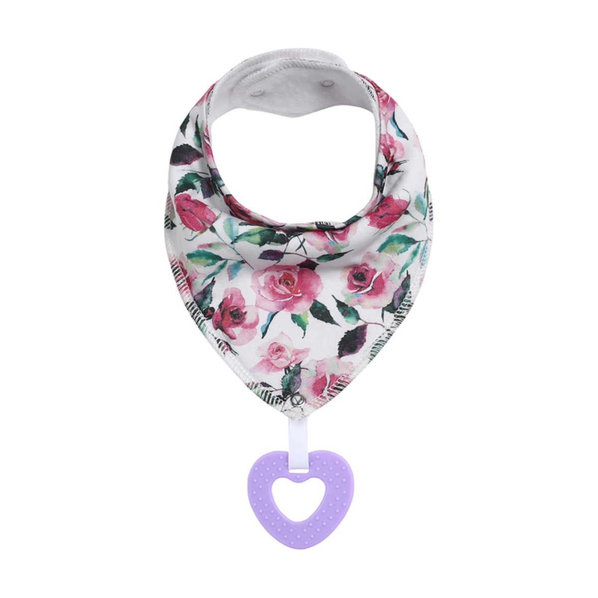 Bandana Bib with Teething Toy