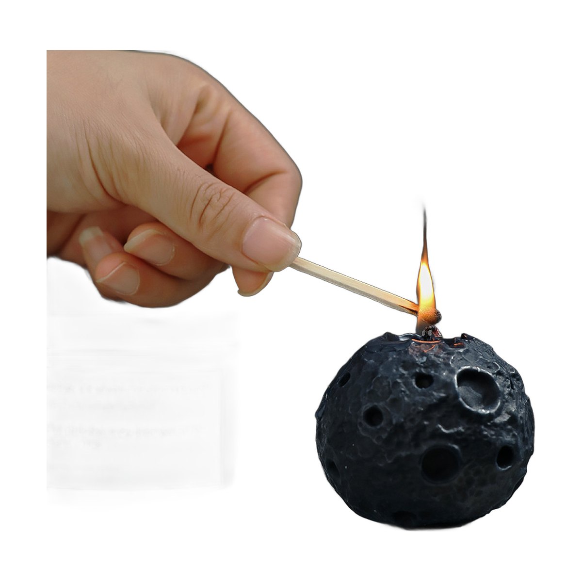 Bedroom Creative Moon Shape Scented Candles Ornaments