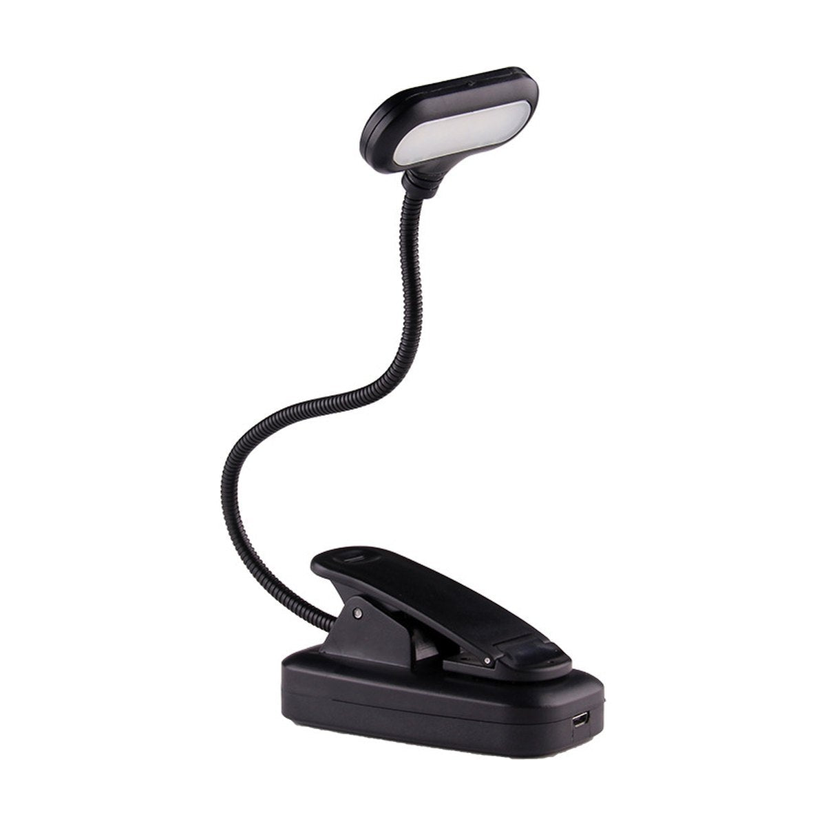 Bedside Reading Clip Lamp USB Charging Hose