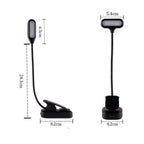 Bedside Reading Clip Lamp USB Charging Hose