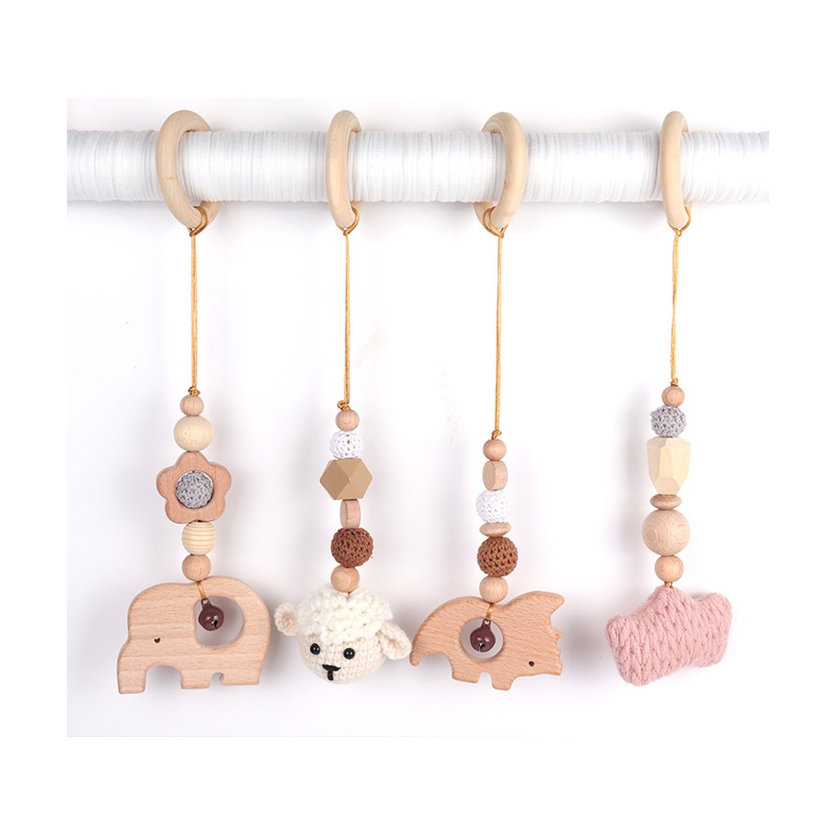 Beech Animal Baby Room Decoration Wooden Children's
