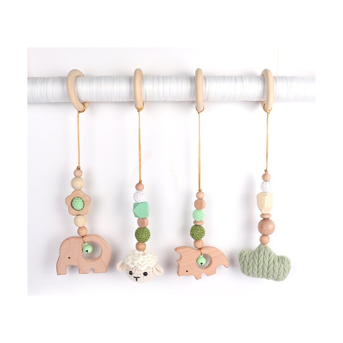 Beech Animal Baby Room Decoration Wooden Children's