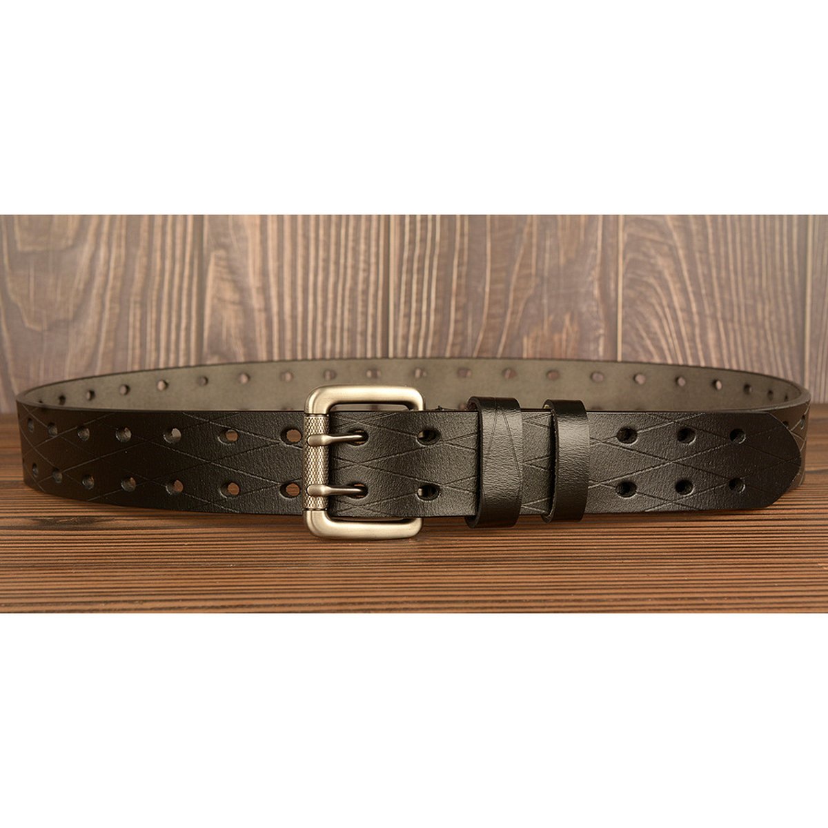 Belt Leather Casual Jeans