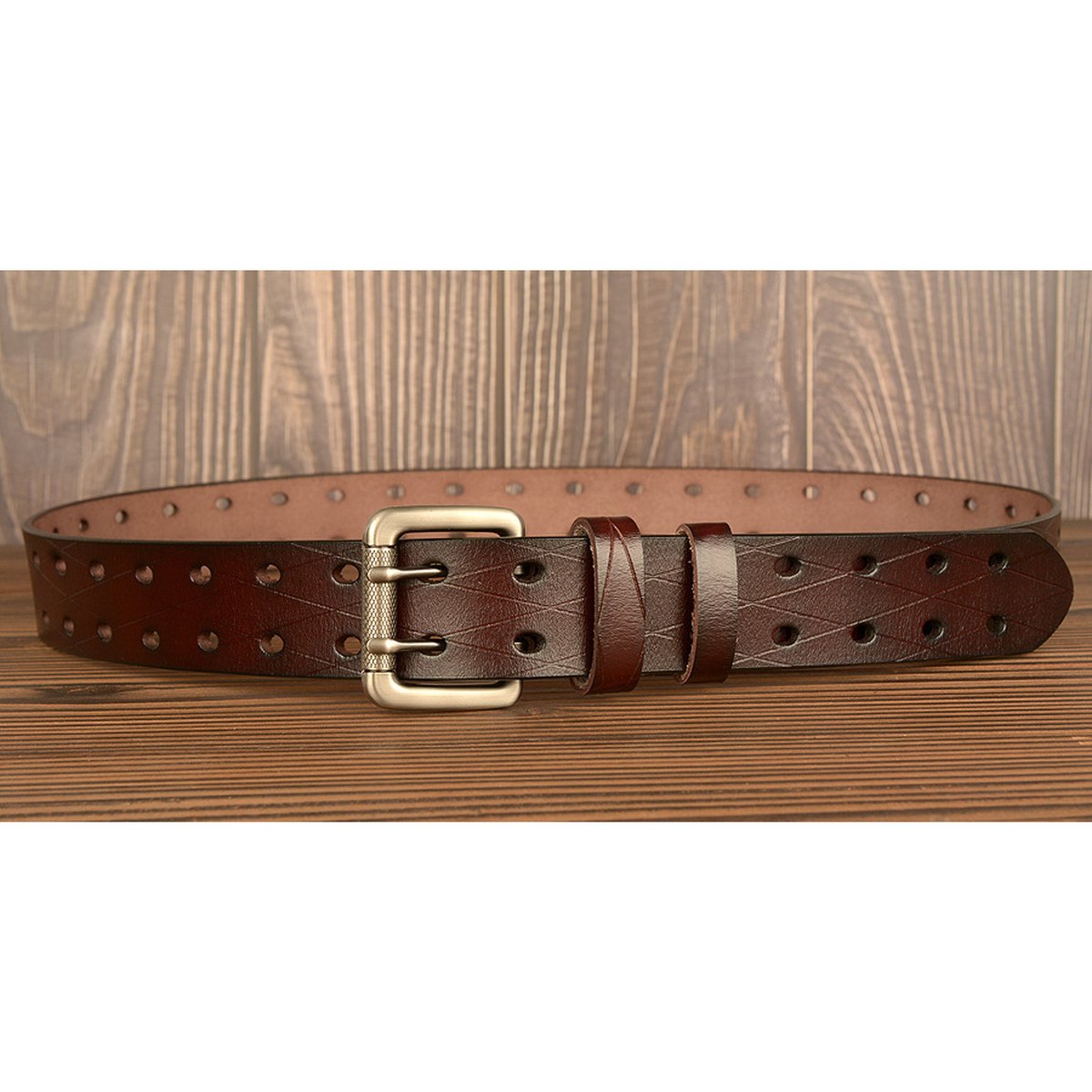 Belt Leather Casual Jeans