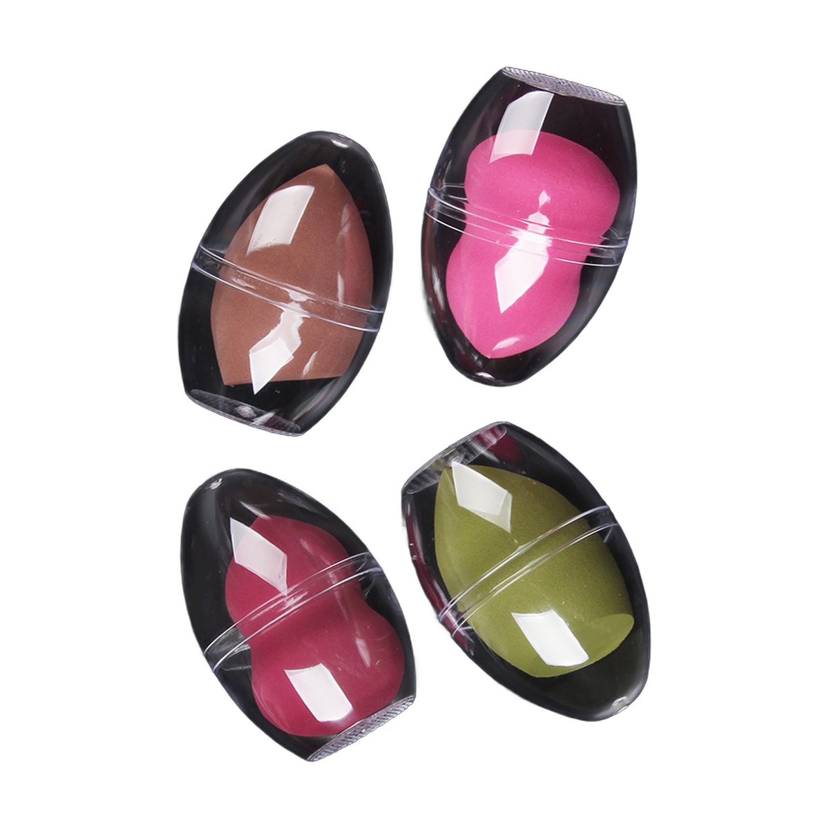 Beveled Makeup Sponges