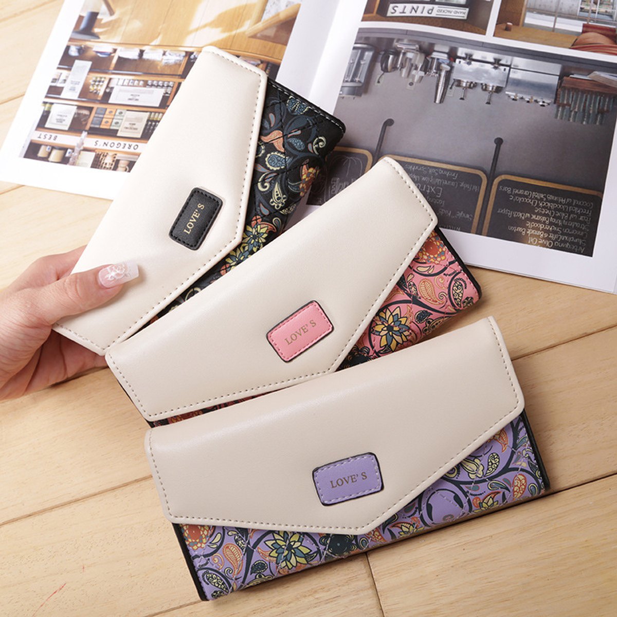 Bird Print Women's Wallet
