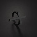 Black Cross Ring Punk