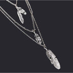 Bohemian Multi-layered Stereoscopic Necklace