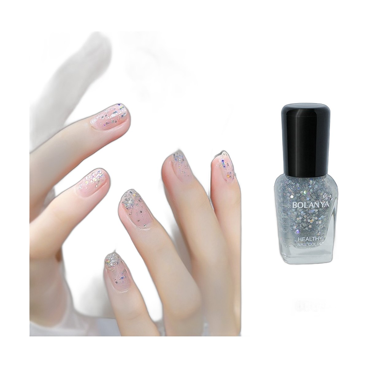 BOLANYA Glitter Base Coat – 23 Shades