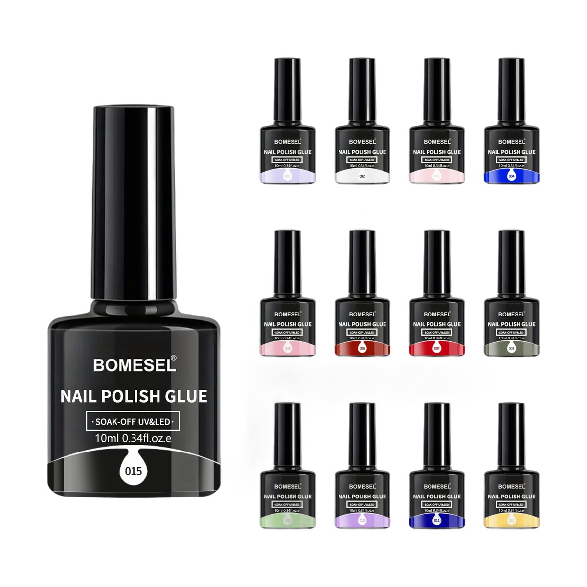 BOMESEL Gel Polish – 15 Shades
