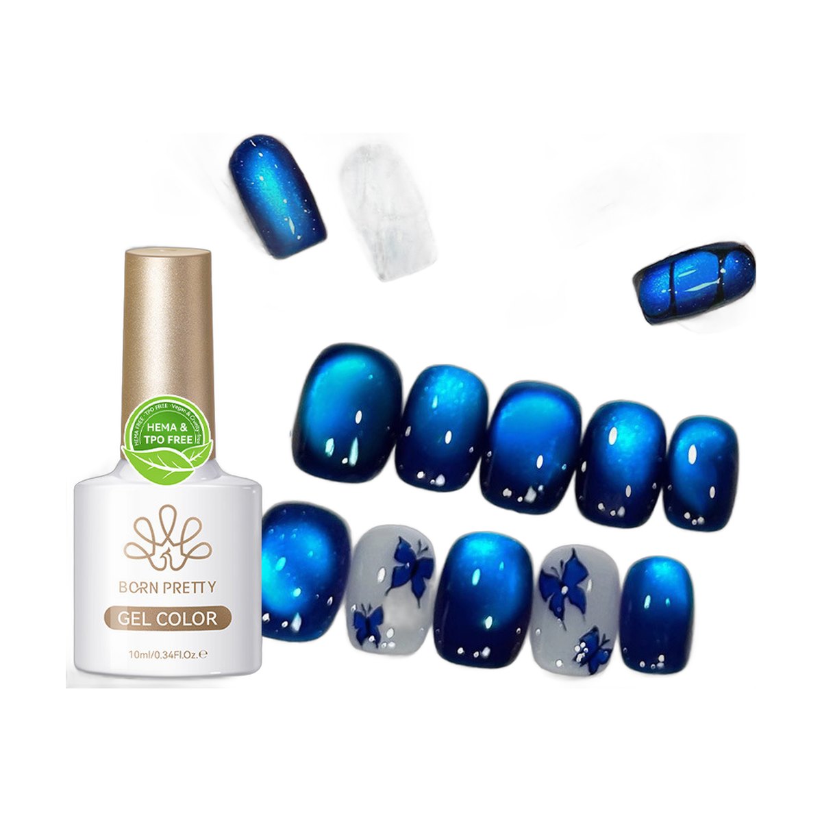 Born Pretty Cat Eye Gel Polish 10 ml