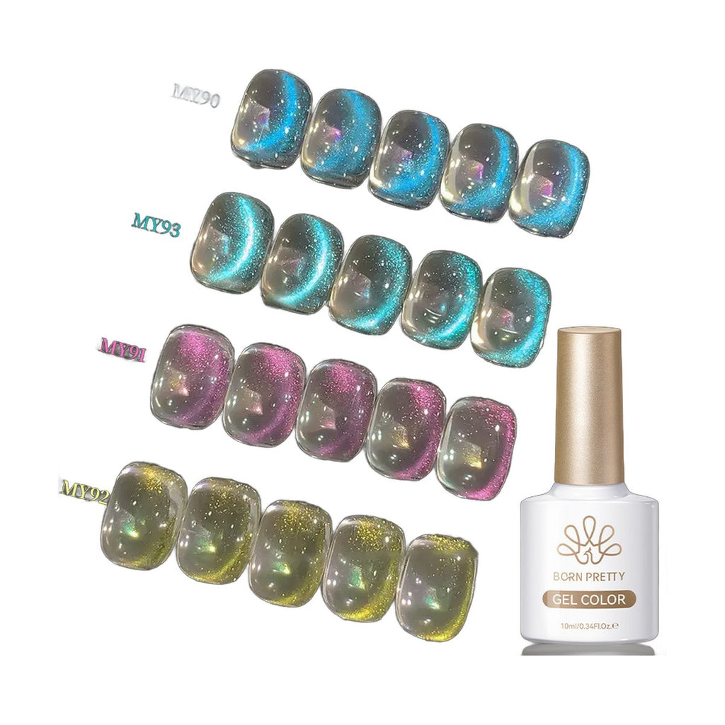 Born Pretty Crystal Cat Eye Gel Polish – 6 Shades