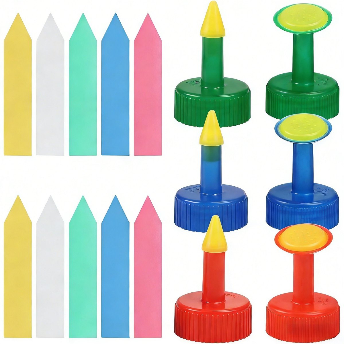 Bottle Watering Nozzles, 6 Pieces