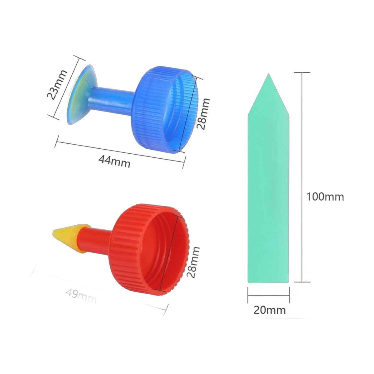 Bottle Watering Nozzles, 6 Pieces