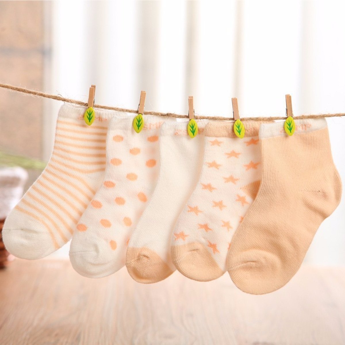 Breathable Sweat-absorbent Cotton Socks Baby