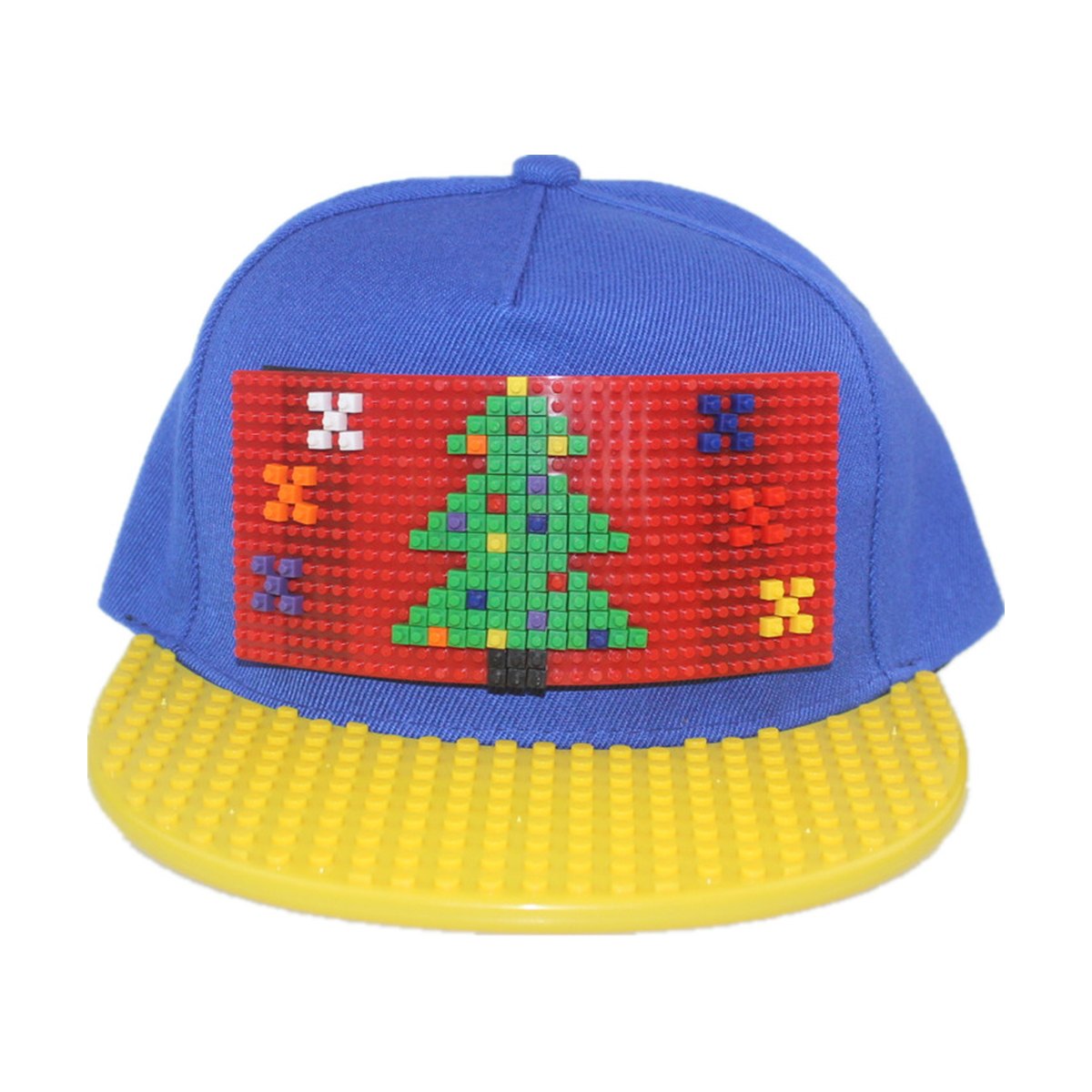 Brick Christmas Tree Baseball Cap