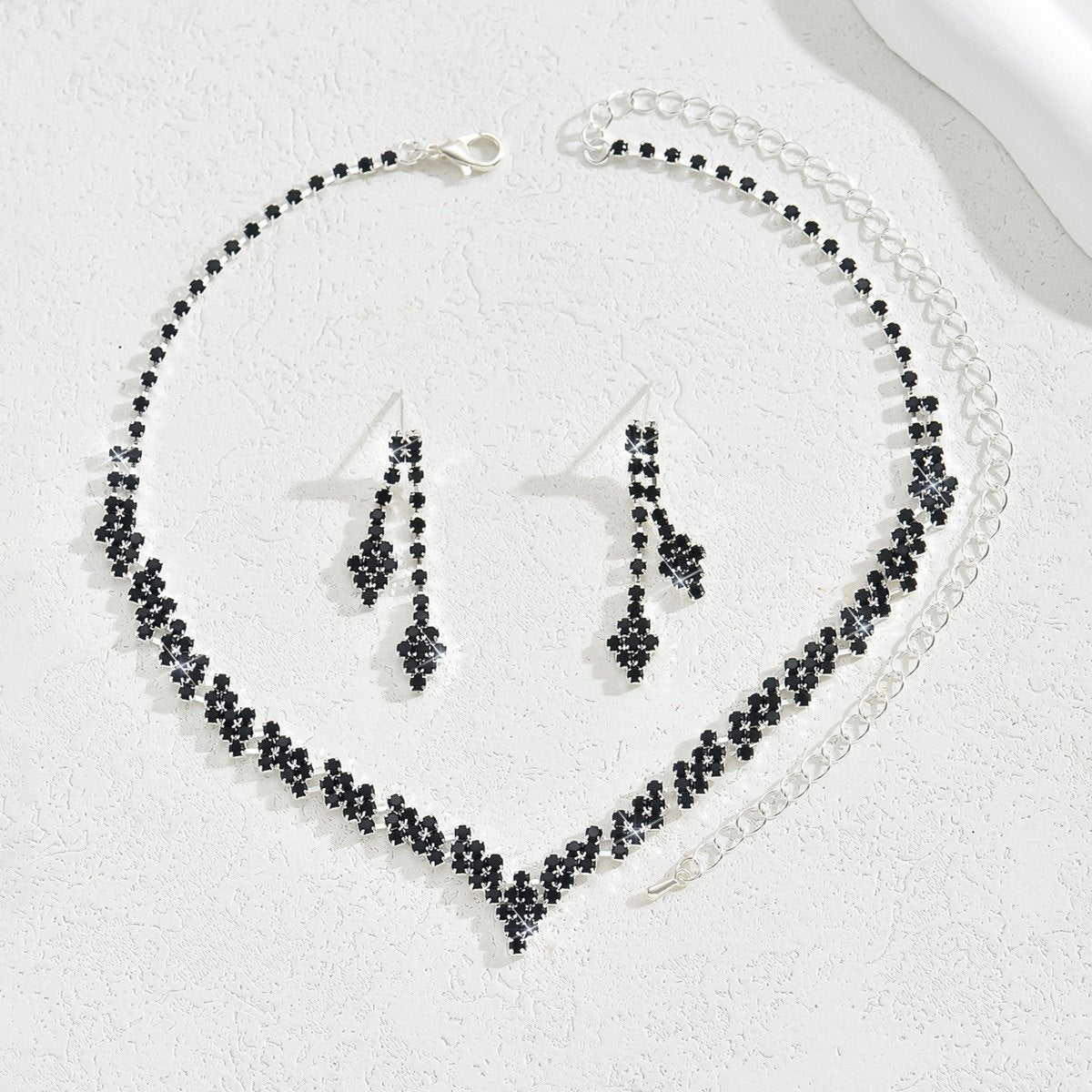 Bridal Necklace and Earrings Set