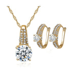 Bridal Necklace Earring Jewelry Set