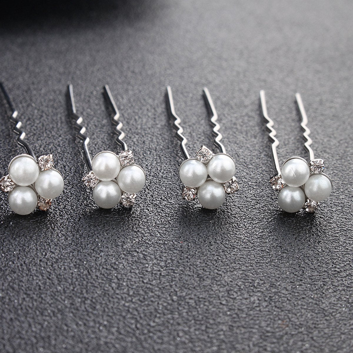 Bride Headdress Pearl Diamond Wedding Jewelry Accessories