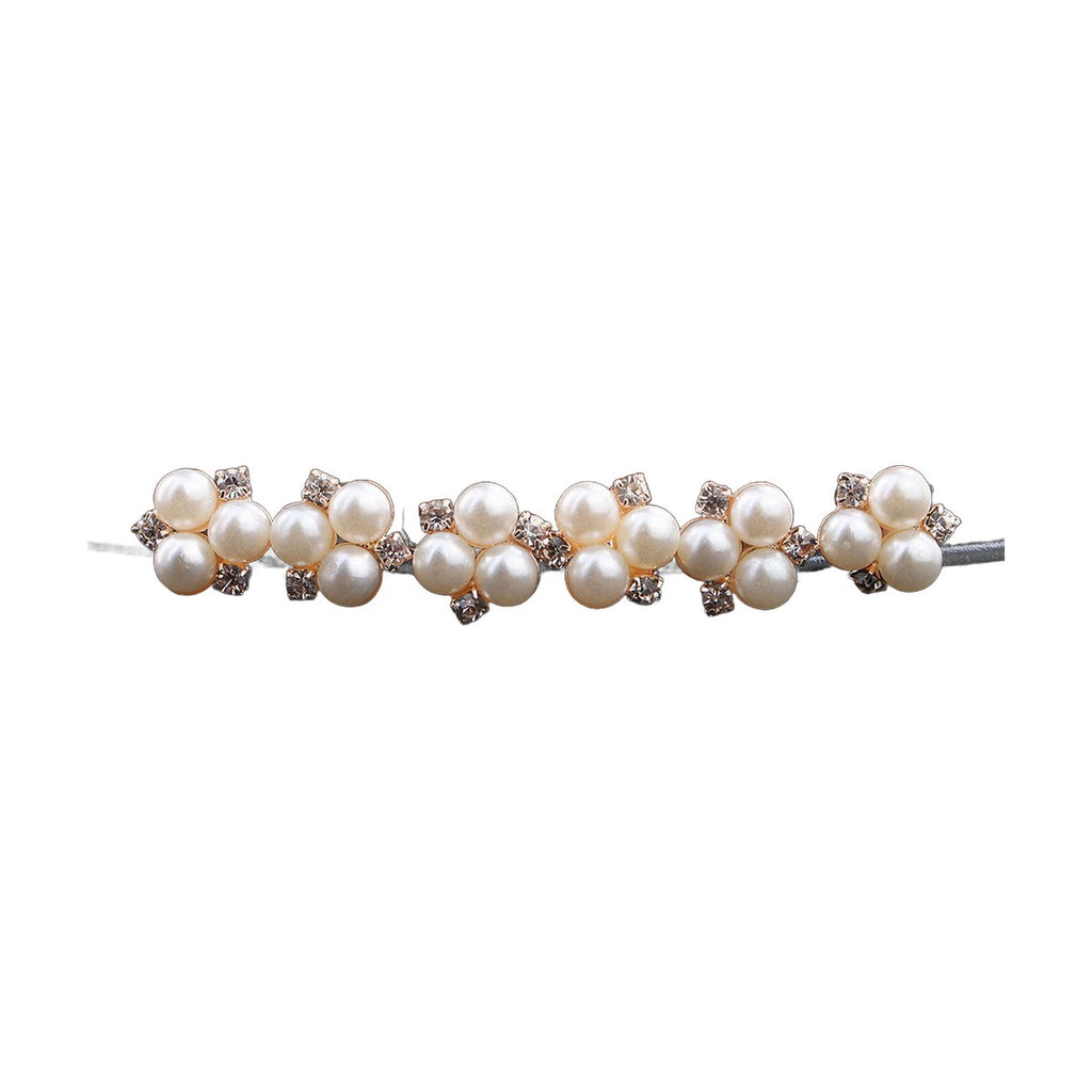 Bride Headdress Pearl Diamond Wedding Jewelry Accessories