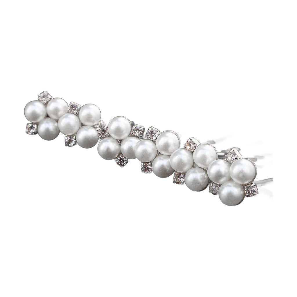 Bride Headdress Pearl Diamond Wedding Jewelry Accessories