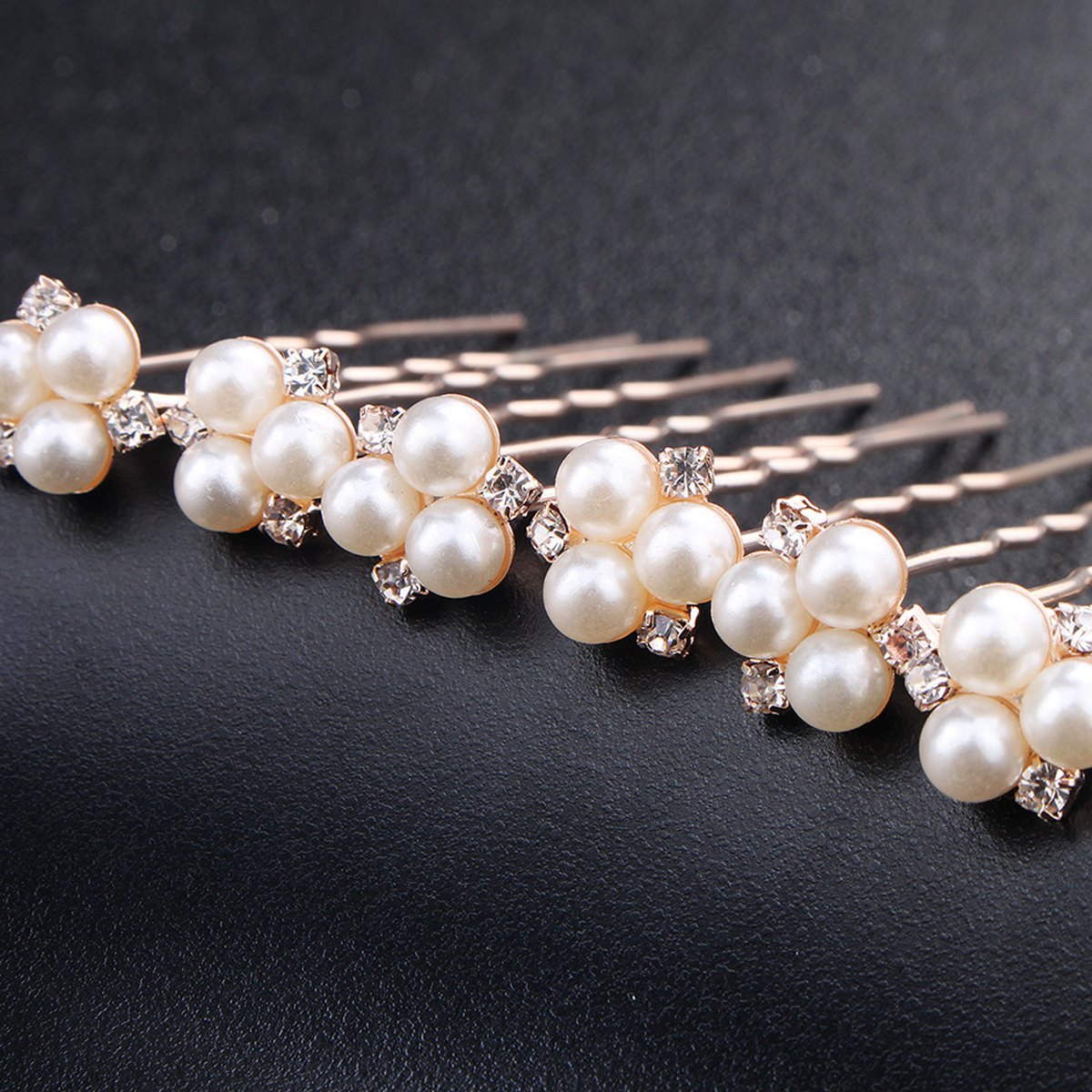 Bride Headdress Pearl Diamond Wedding Jewelry Accessories