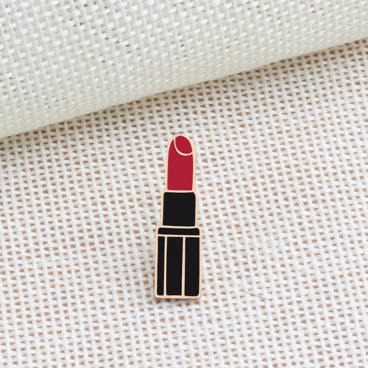 Brooch Cartoon Lipstick