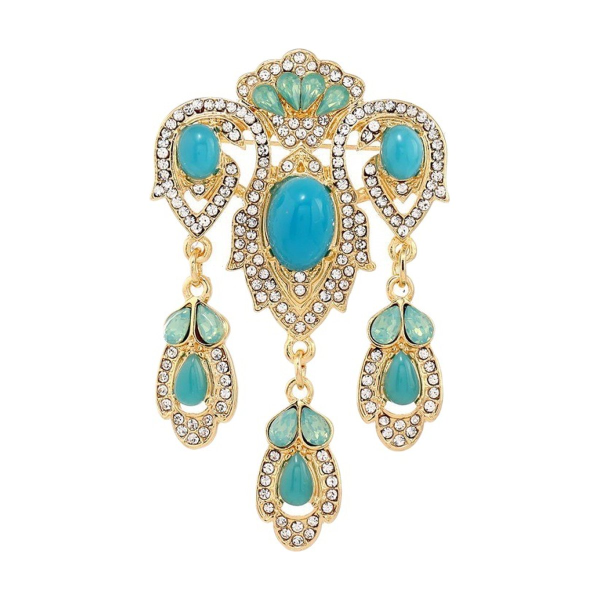 Brooch Versatile Baroque