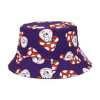 Bucket Cartoon Mushroom Double-sided Wear Hat