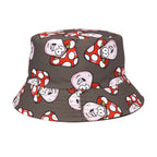 Bucket Cartoon Mushroom Double-sided Wear Hat