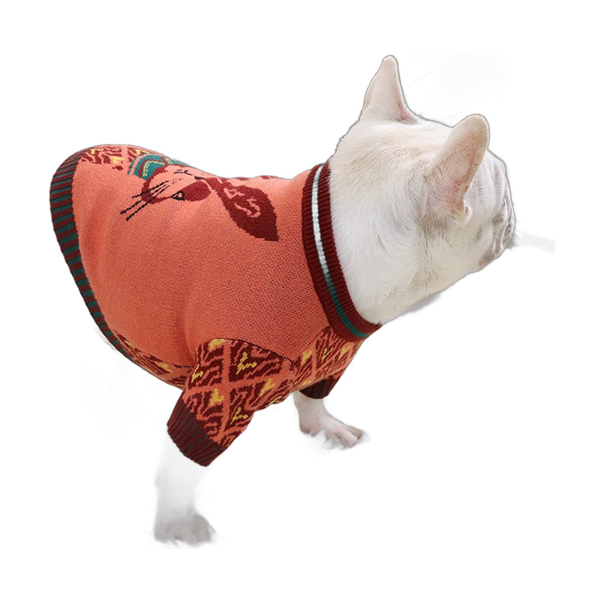 Bulldog Knit Sweater