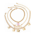 Butterfly Pendant Anklet