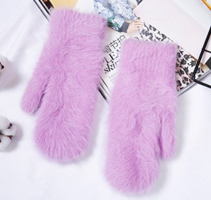 Angora Wool Gloves
